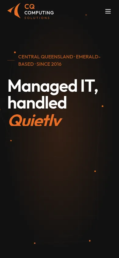 CQ Computing Solutions website